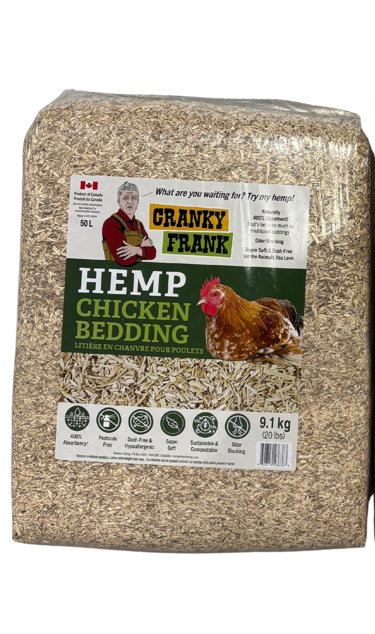 Cranky Frank Hemp Bedding