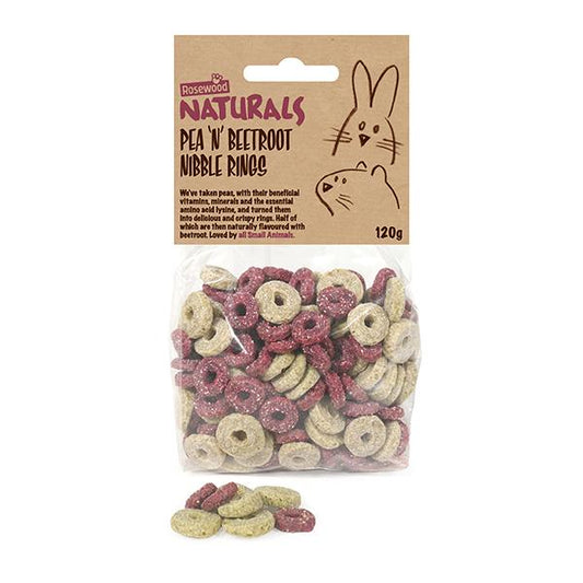 Rosewood Pea 'N' Beetroot Nibble Rings