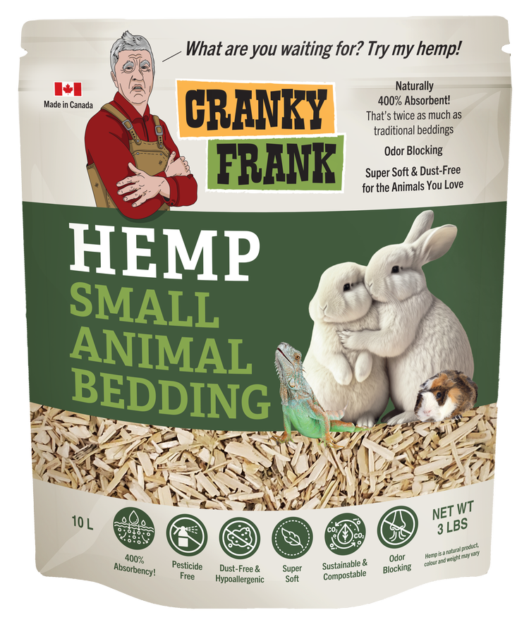 Cranky Frank Hemp Bedding – Hay Country
